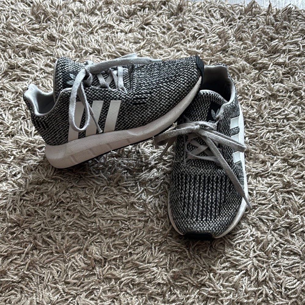 Kids Black and White Sneakers